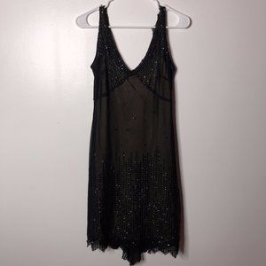 Rubber Ducky Womens Black Cocktail Dress Size M